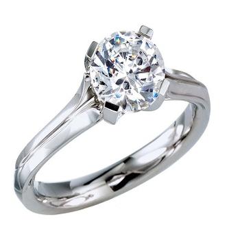MaeVona Oronsay semi engagement ring